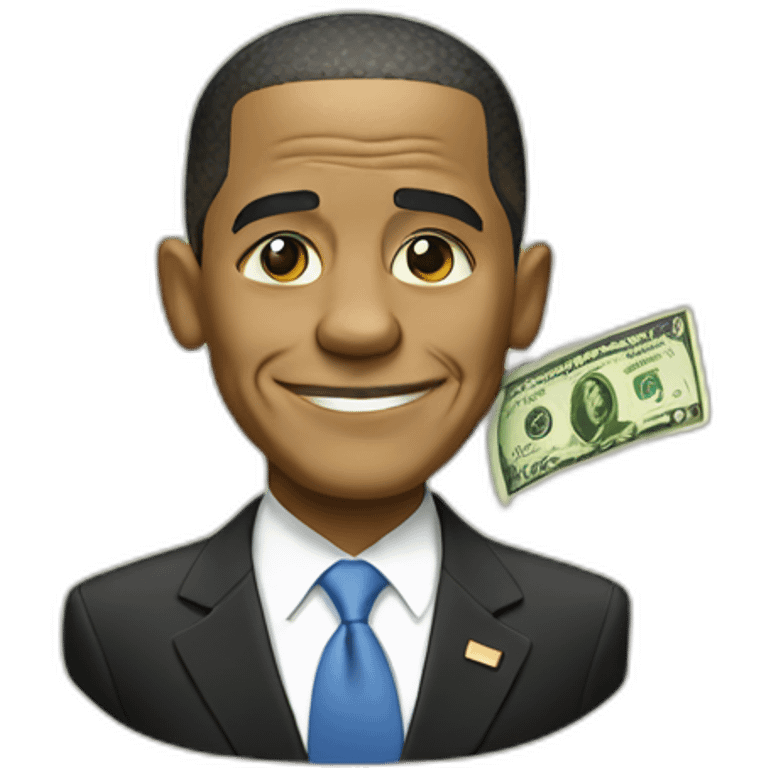 obama money emoji