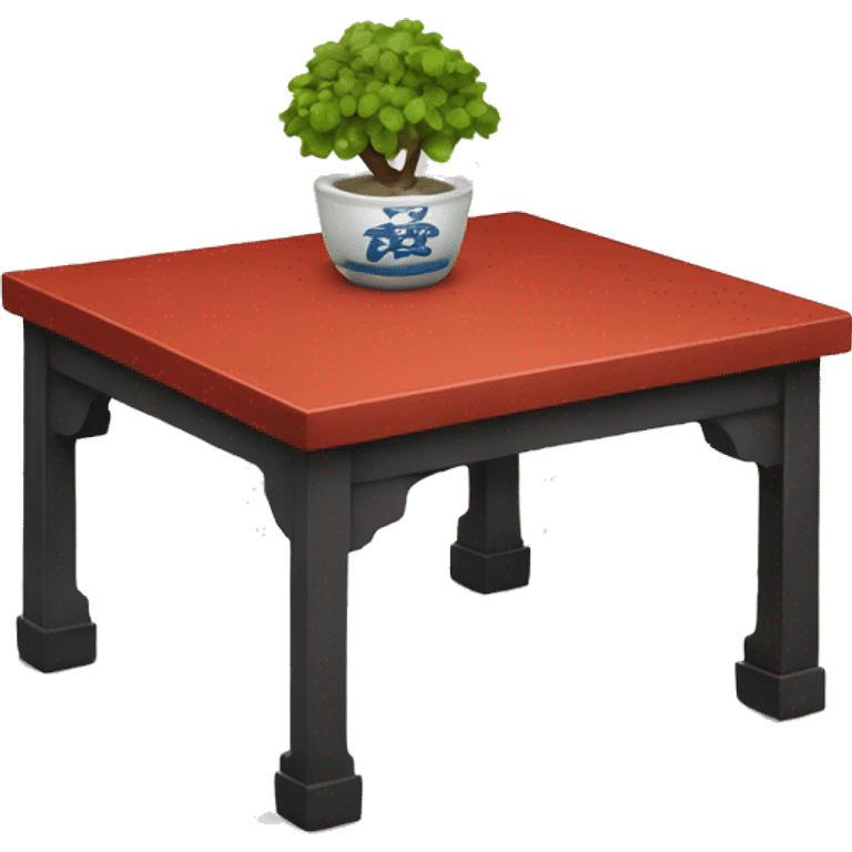 Chinese square table emoji