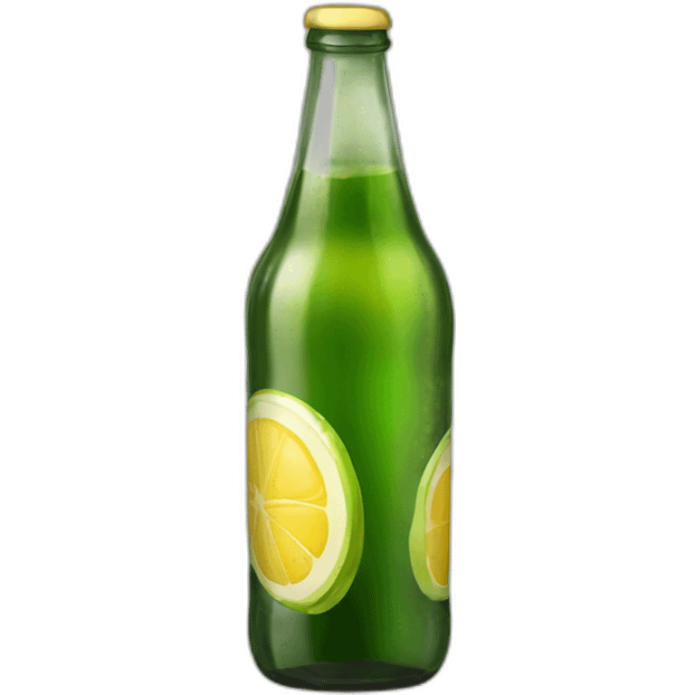 Botella de sidra emoji