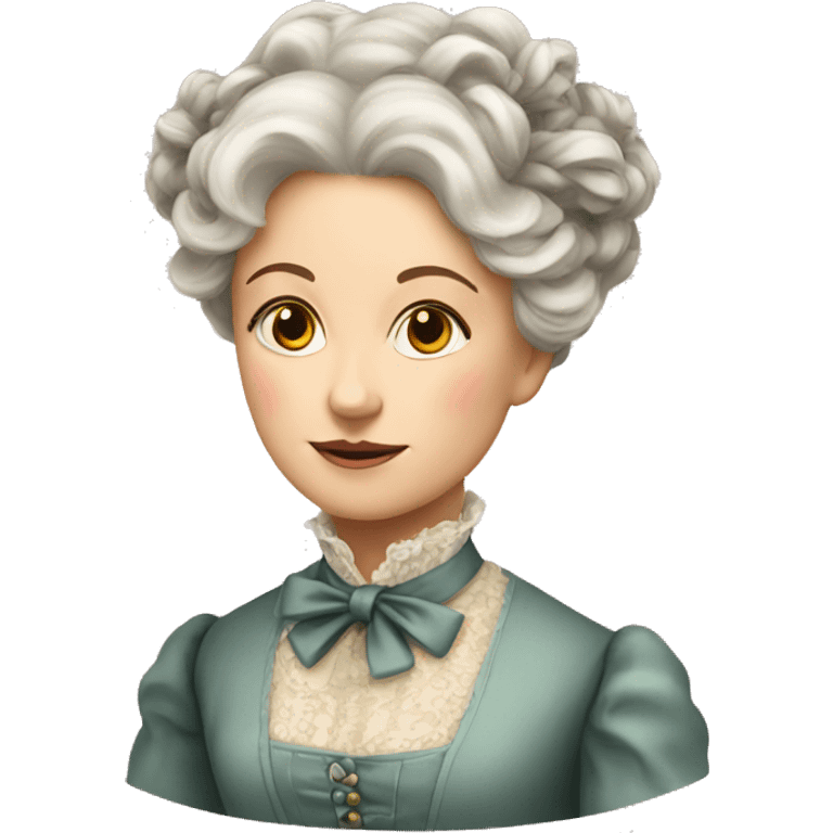 victorian lady  emoji