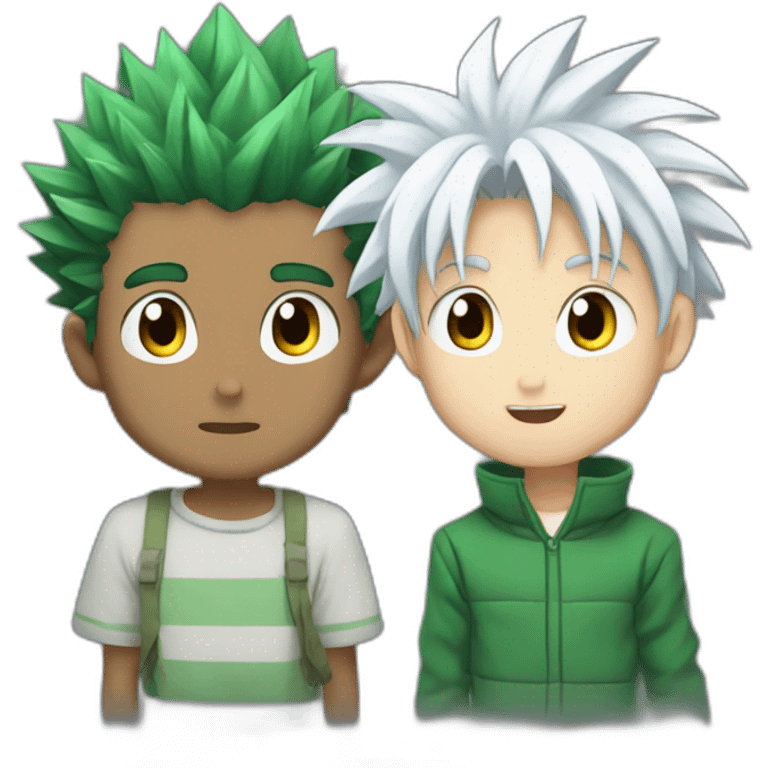 Gon and Killua emoji