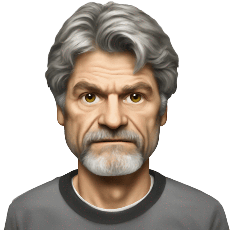 ted kaczynski mugshot emoji