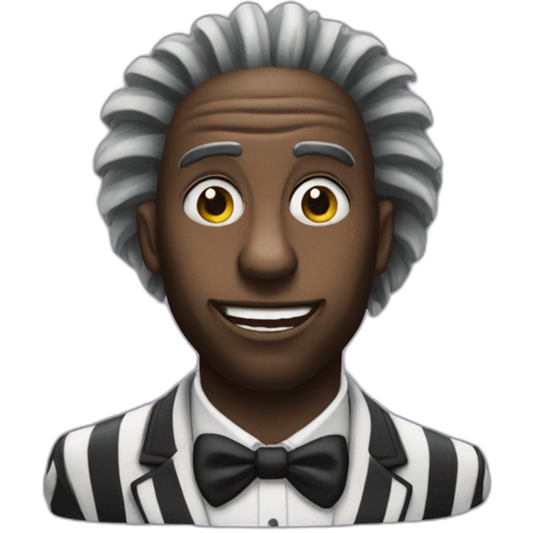 Beetlejuice the black guy emoji