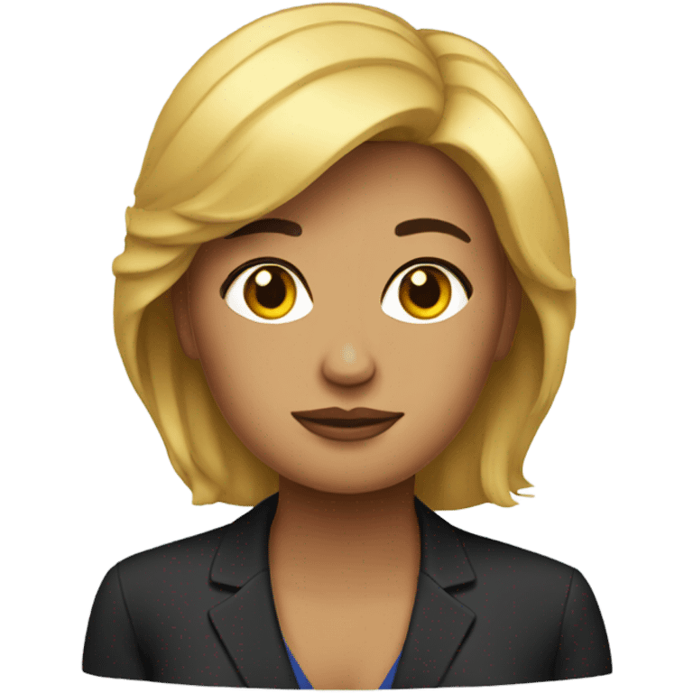 Female Donald trump emoji