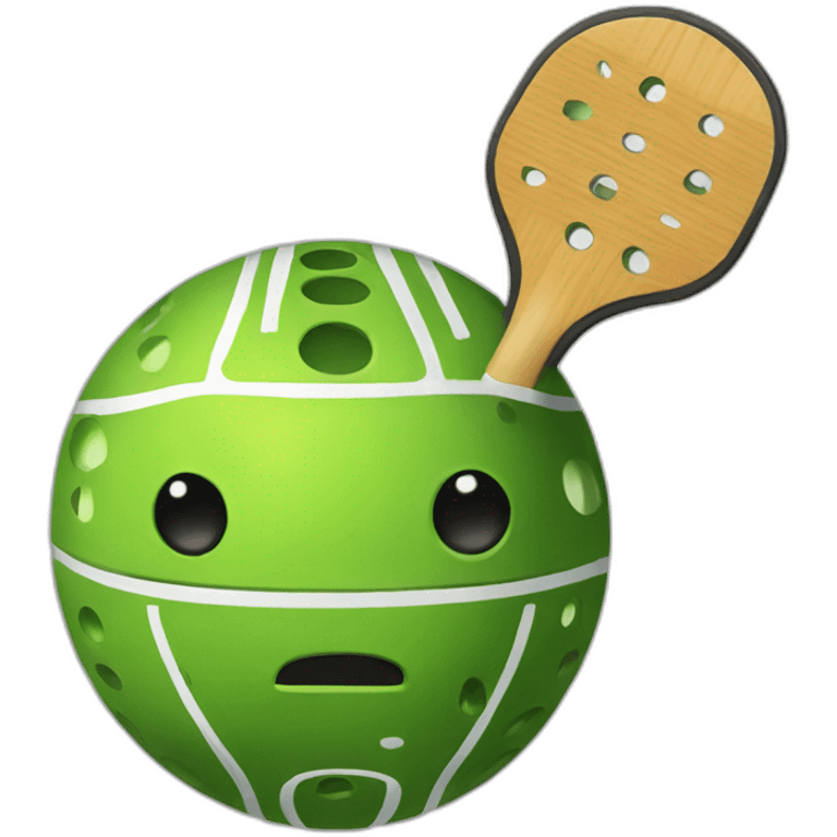 droid pickleball emoji