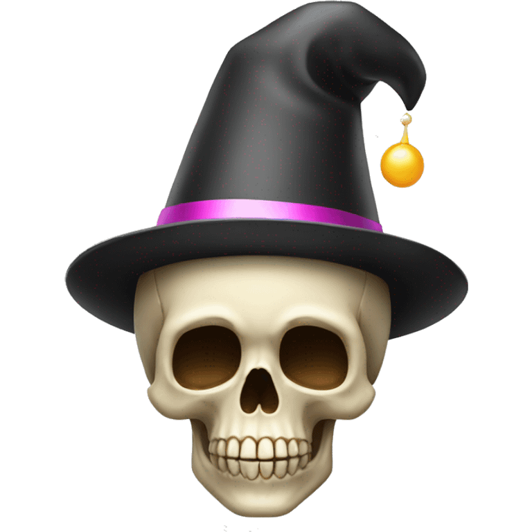 skull with partyhat emoji