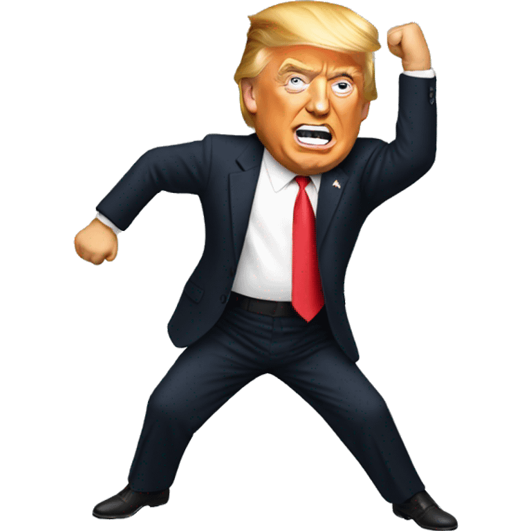 Trump dancing emoji