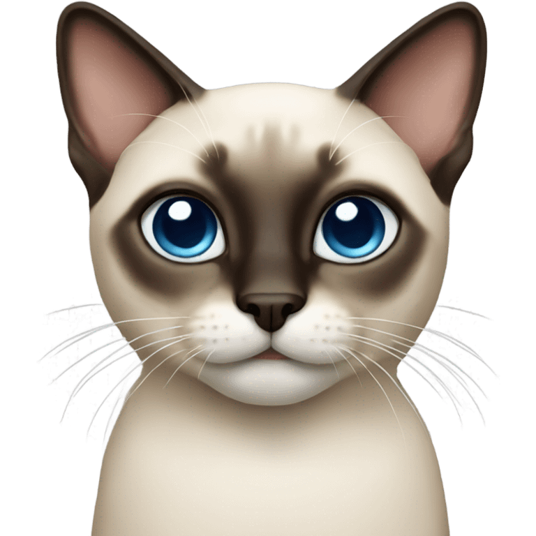 Siamese cat emoji