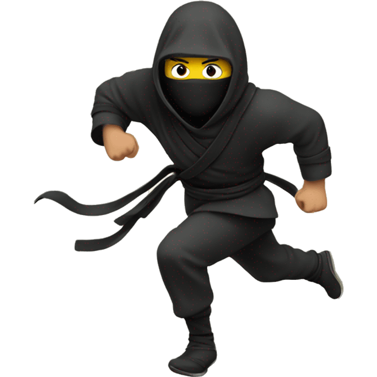 Ninja run emoji