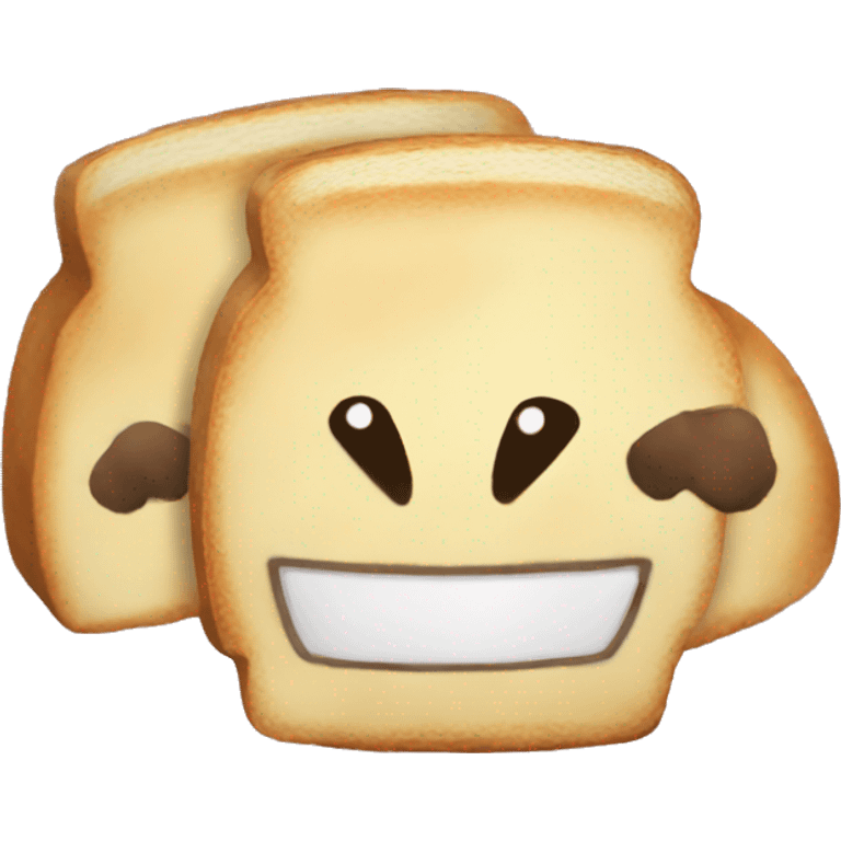 Konoobi Vtuber is toast  costume emoji