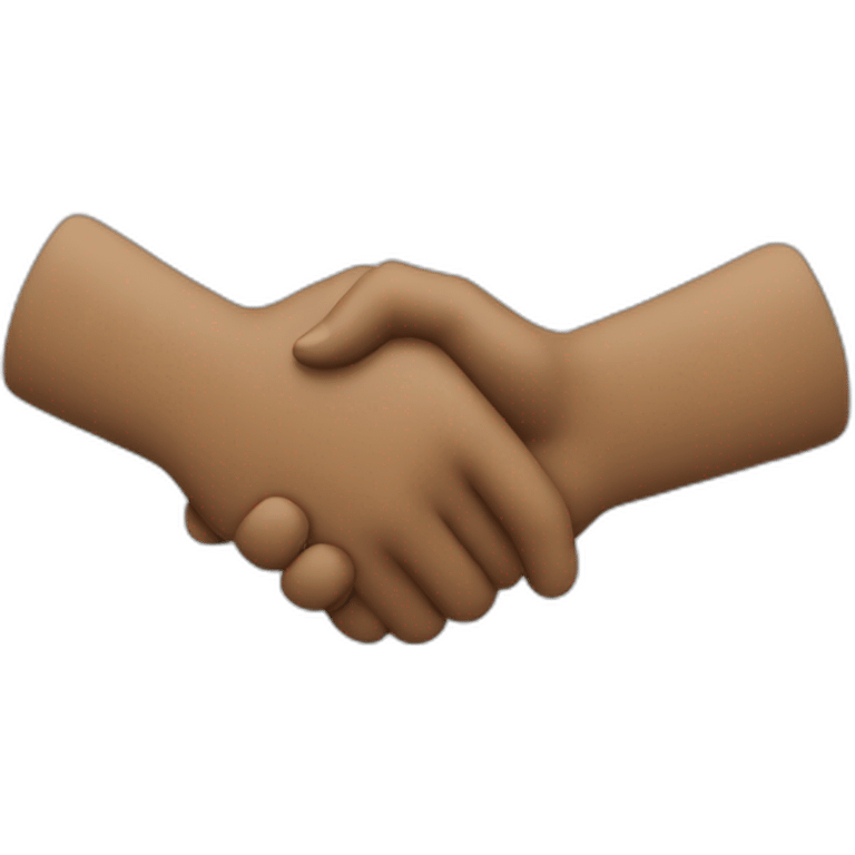 hand shake in unity emoji