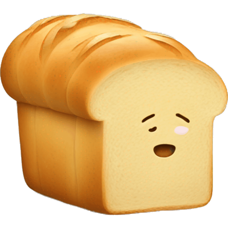 Bread with crown no face emoji