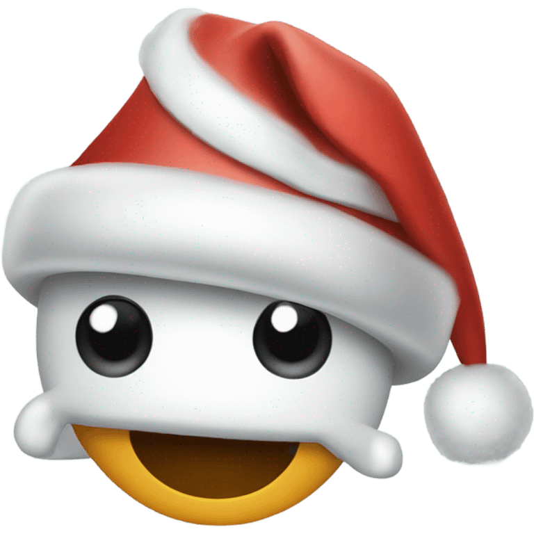 igloo xmas santa hat emoji