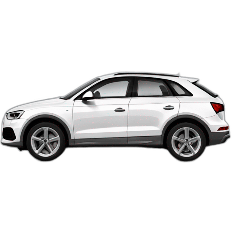 Audi q3 blanco emoji