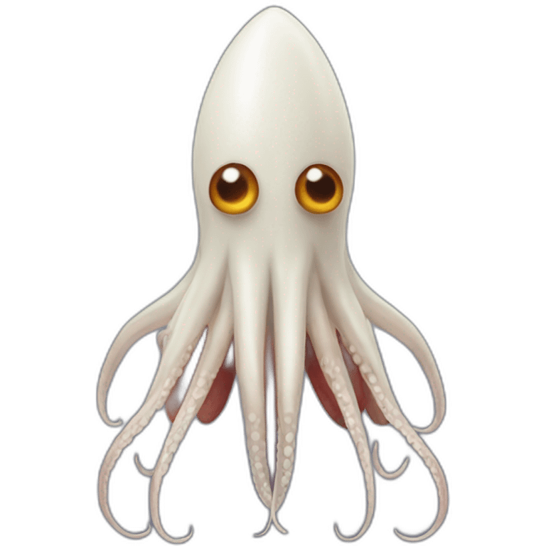 Rocket-squid emoji