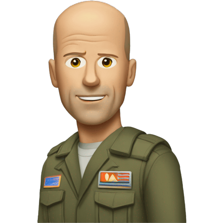 bruce willis from the armageddon emoji