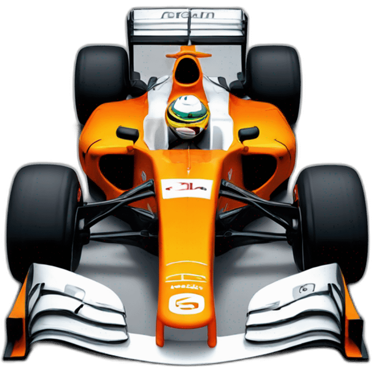 McLaren formula 1 car emoji