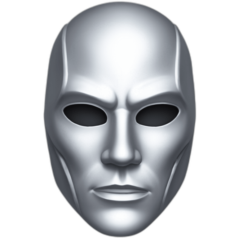 The mask Silver surfer emoji