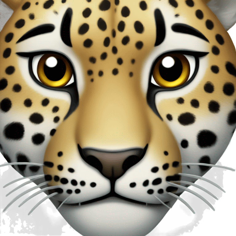 Corazón leopardo emoji