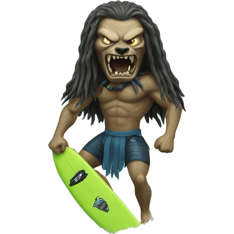 Predator surf emoji