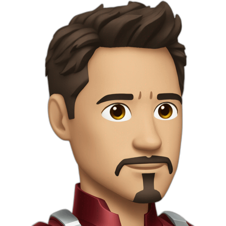 Tony Stark in iron man  emoji