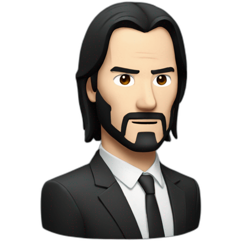 John wick head emoji