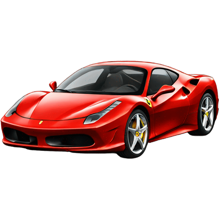 Ferrari car  emoji