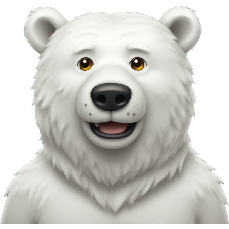 White bear emoji