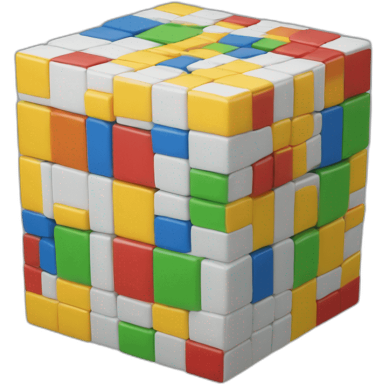 Rubix cube emoji