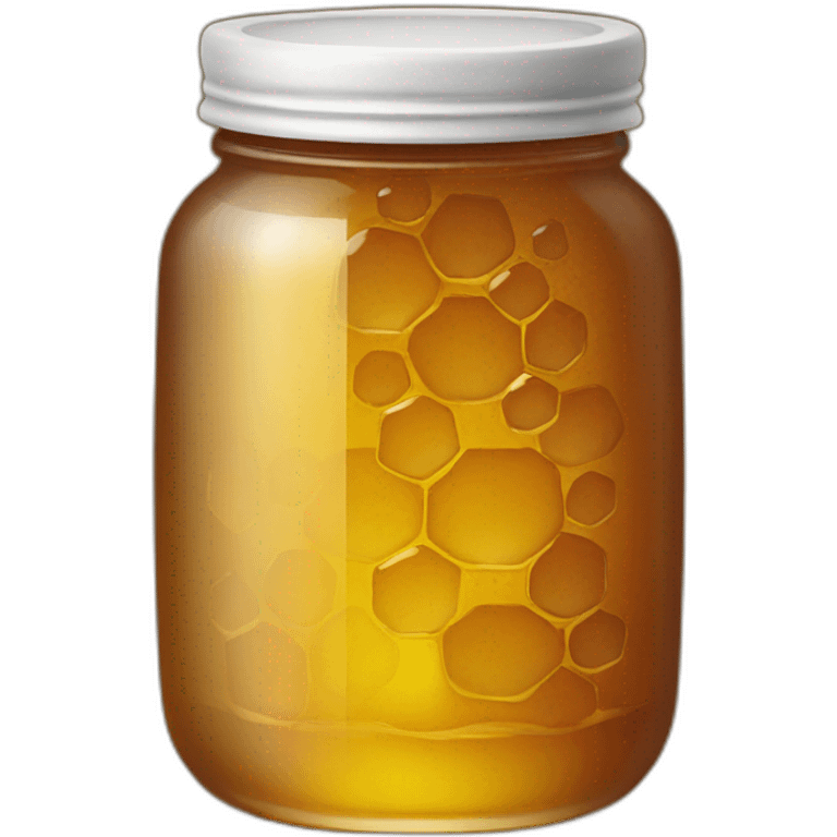 Jar of honey emoji