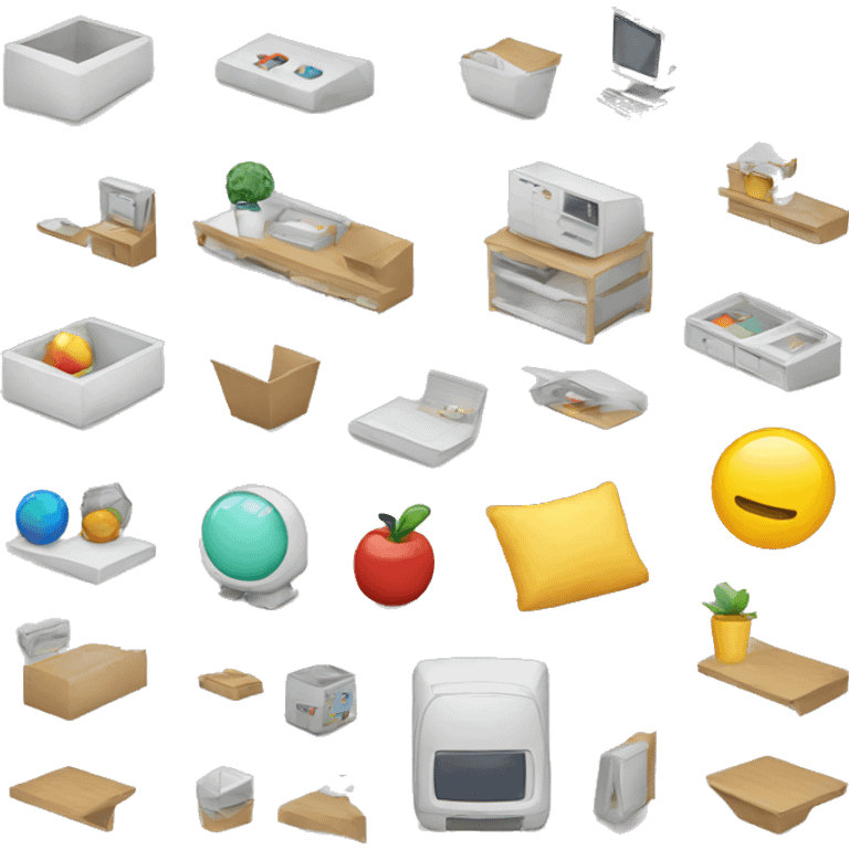 Organized space emoji