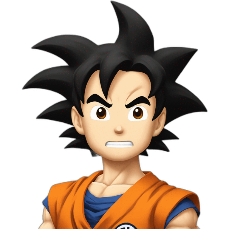 Goku from "Dragon ball" emoji