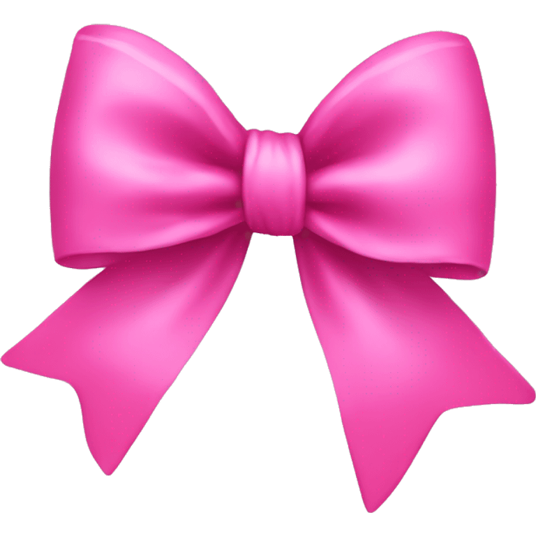 pink bow emoji