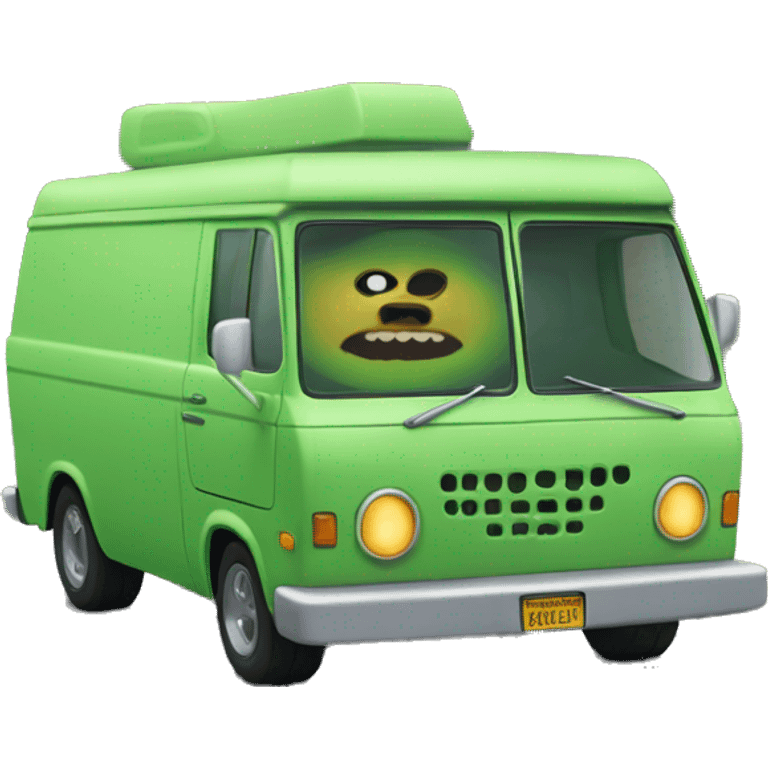 Scooby and the meddling kids monster van emoji