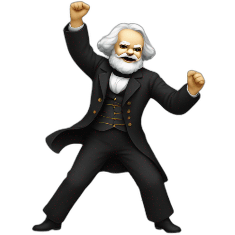 karl marx dancing emoji