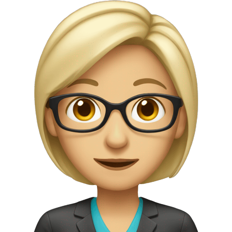 a female teacher  emoji