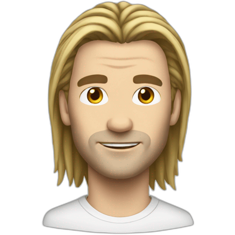 zidane with hair emoji