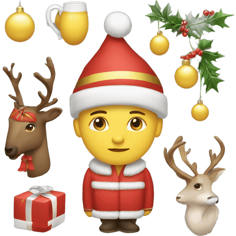 Ukrainian christmas emoji