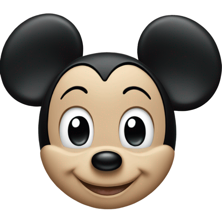 Mickey mouse emoji