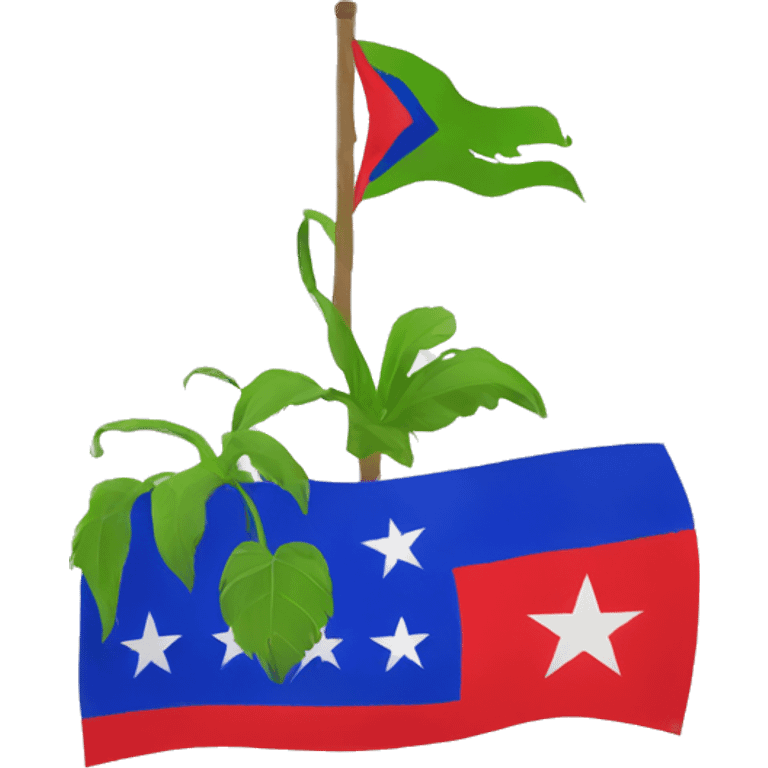 Drapeau haïtien  emoji