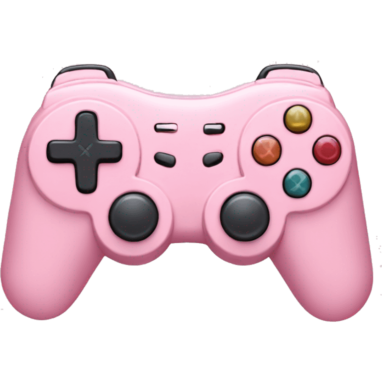 light pink game controller  emoji