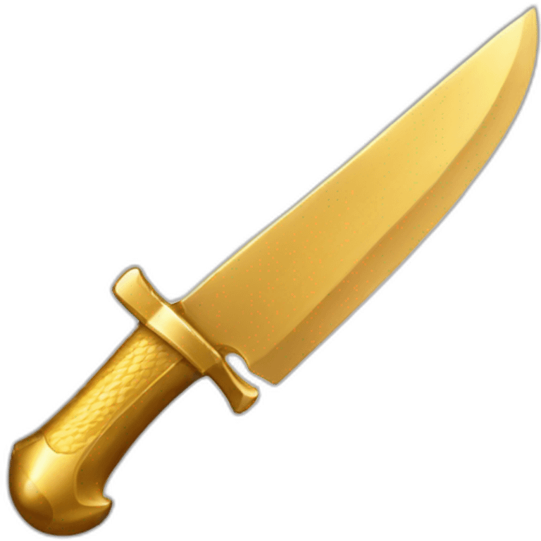 golden knife emoji