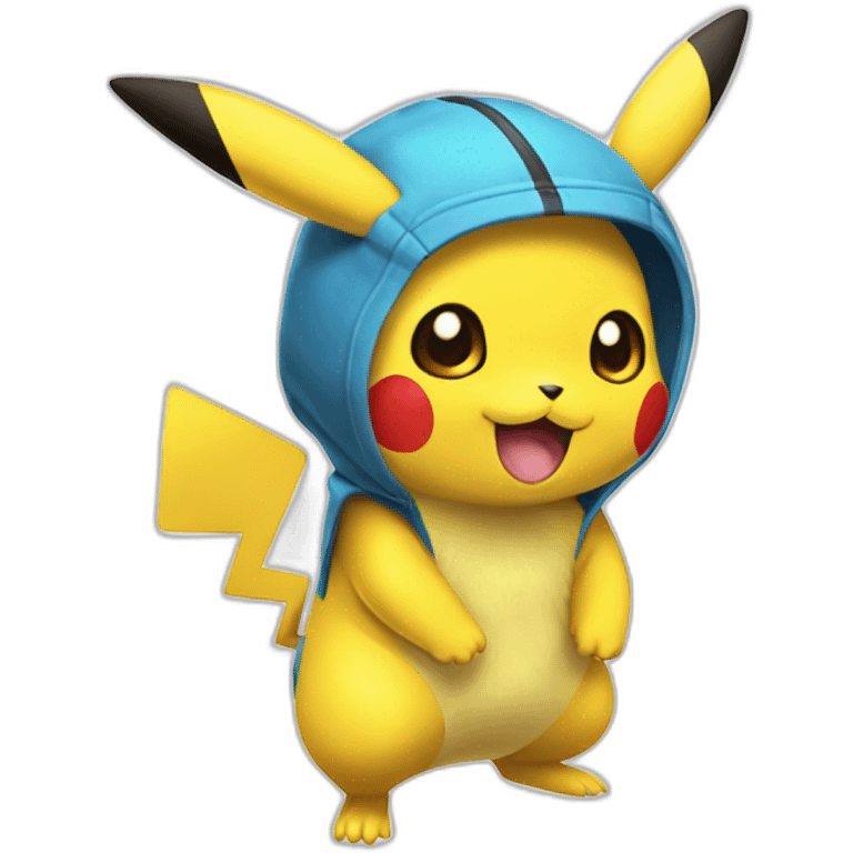 Picachu pokemon emoji