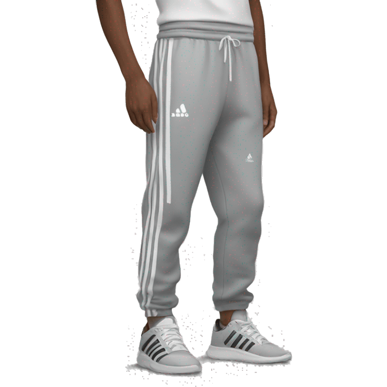 adidas sweat pants emoji