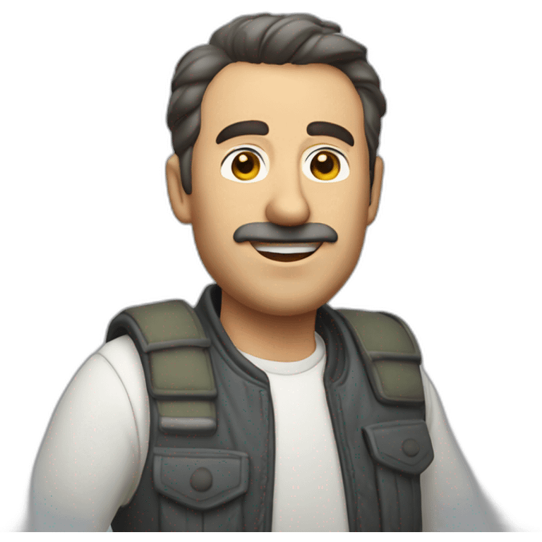 Rick bourré avec une bouteille  emoji