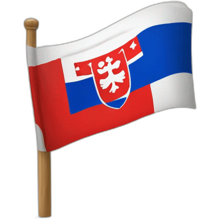 Slovak flag emoji