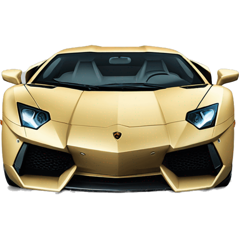 lamborghini aventador emoji