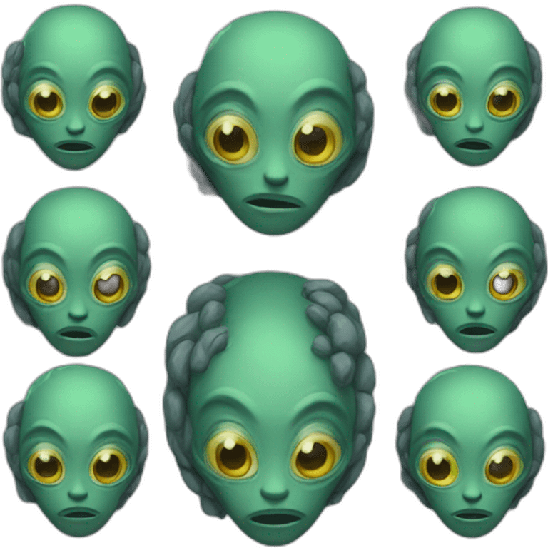 The Alien emoji