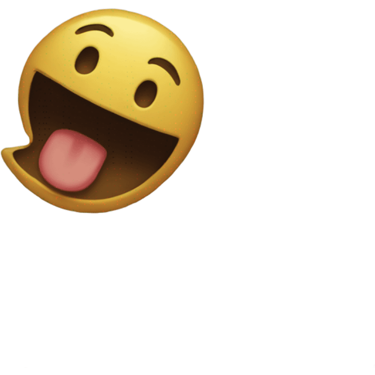 An emoji that smiles and at the same time forgets a tear emoji