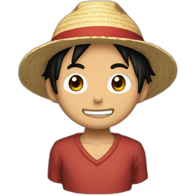 luffy qui bois une biérre emoji